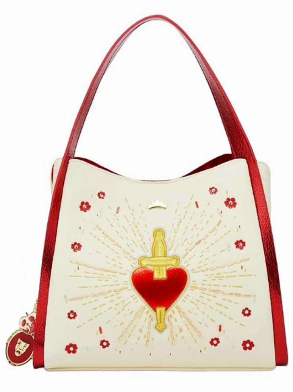Loungefly Disney Snow White and the Seven Dwarfs Evil Queen Heart Handbag Heart